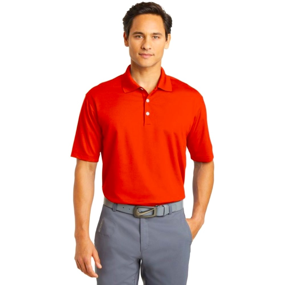 Nike Golf Dri-Fit Orange Golf Shirt
